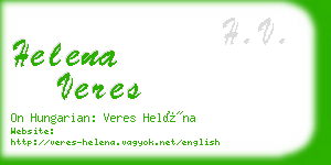 helena veres business card